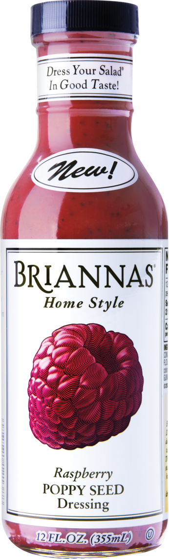 רוטב BRIANNAS פטל ופרג 355 מ"ל