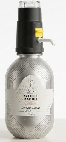 חבית בירה ביתית + ברז מזיגה WHITE RABBIT WitCraft – 3 ליטר