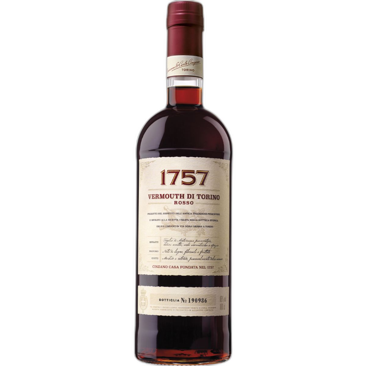 צינזנו ורמוט רוסו 1757 ליטר תמונת המוצר הראשית