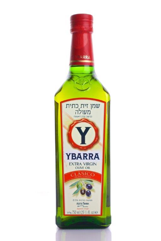 חסר במלאי!!!! שמן זית כתית מעולה YBARRA כשר 750 מ"ל תמונת המוצר הראשית