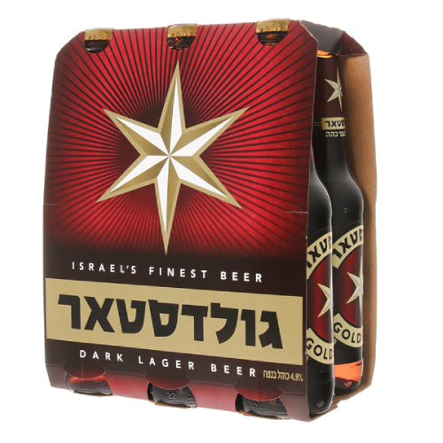 שישייה בירה גולדסטאר 330 מ"ל תמונת המוצר הראשית