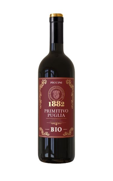 פיצ'יני 1882 פרימיטיבו פוליה 750 מ"ל