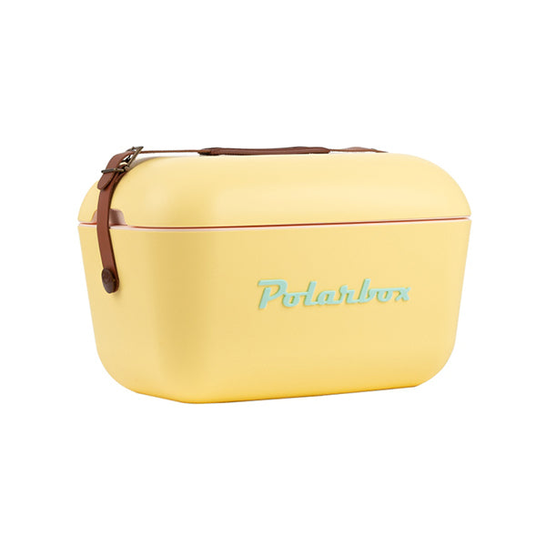 צידנית קשיחה בעיצוב רטרו וינטג Polarbox 12L צהוב תמונת המוצר הראשית