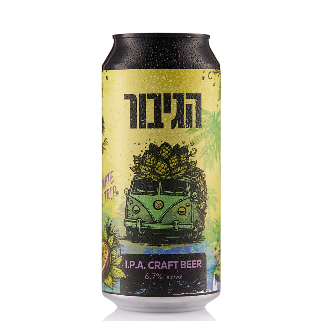בירה הגיבור IPA 440 מ"ל פחית תמונת המוצר הראשית
