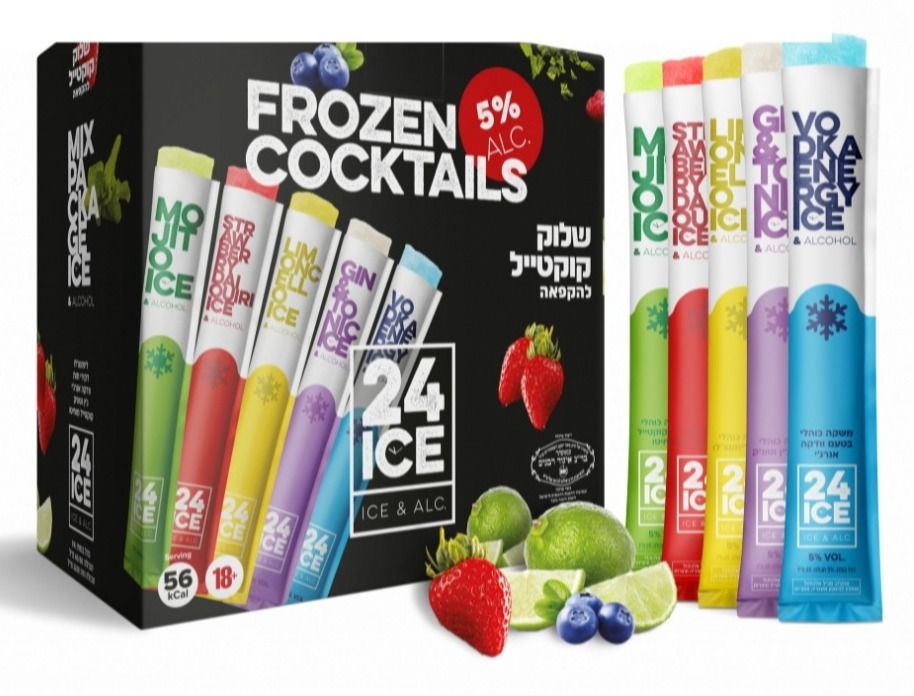 שלוק קוקטייל להקפאה מארז 50 קוקטיילים מפנקים 