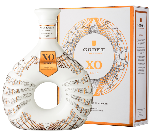 קוניאק גודה XO טרה בקבוק קרמיקה 700 מ"ל