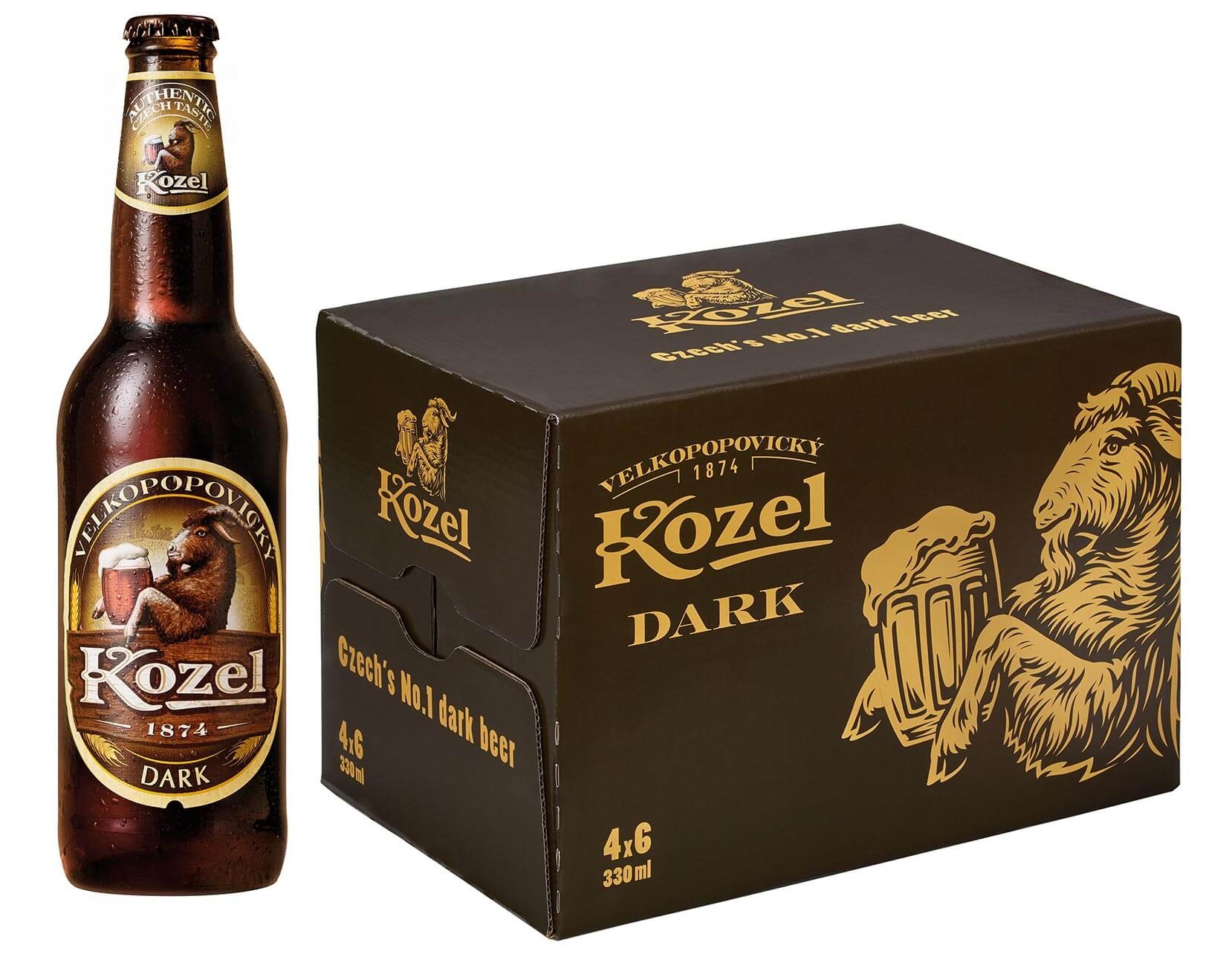 מגש בירה קוזל כהה 20 יח'