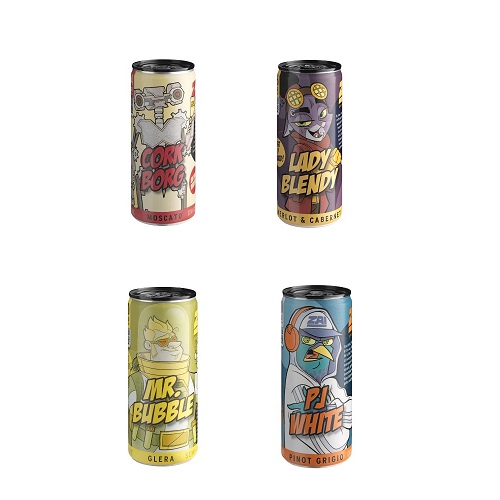 רביעיה זאי קורק בורג מוסקטו 250 מ''ל פחית