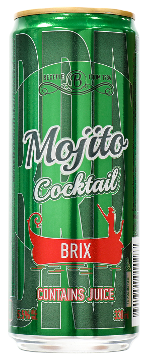 קוקטייל בריקס מוחיטו 330 מ''ל פחית