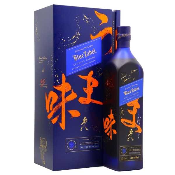 וויסקי ג'וני ווקר בלו לייבל אומאמי 700 מ"ל מהדורה מוגבלת