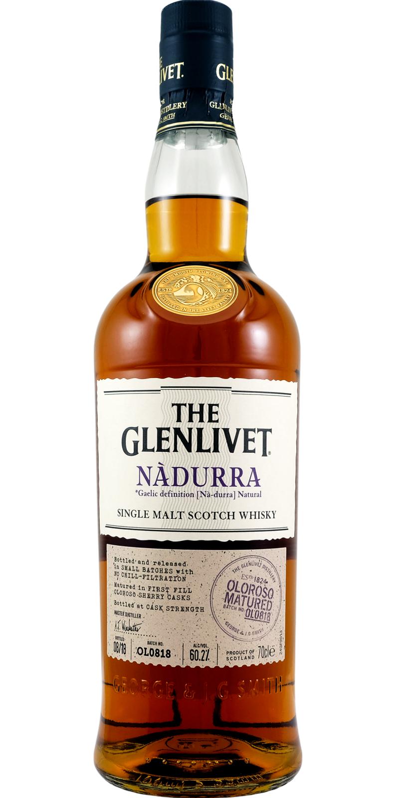 וויסקי גלנליווט נאדורה אולורוסו 700 מ”ל