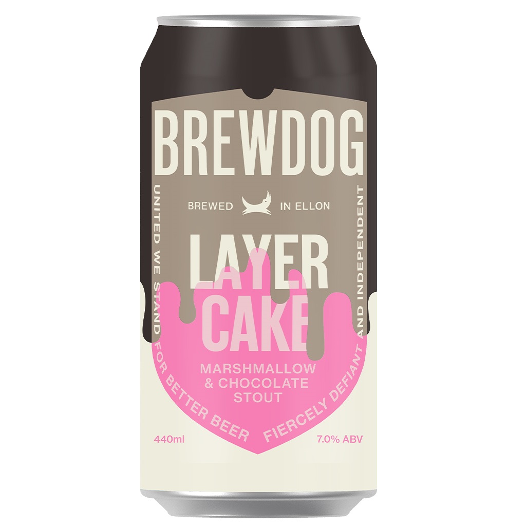 פחית בירה ברודוג לייר קייק 440 מ''ל