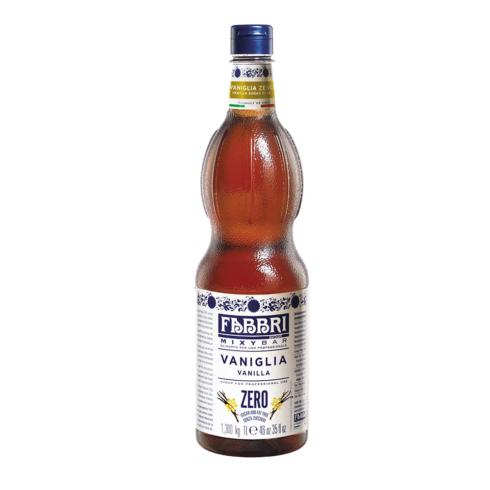 סירופ Fabbri בטעם וניל ללא סוכר 1 ליטר כשר