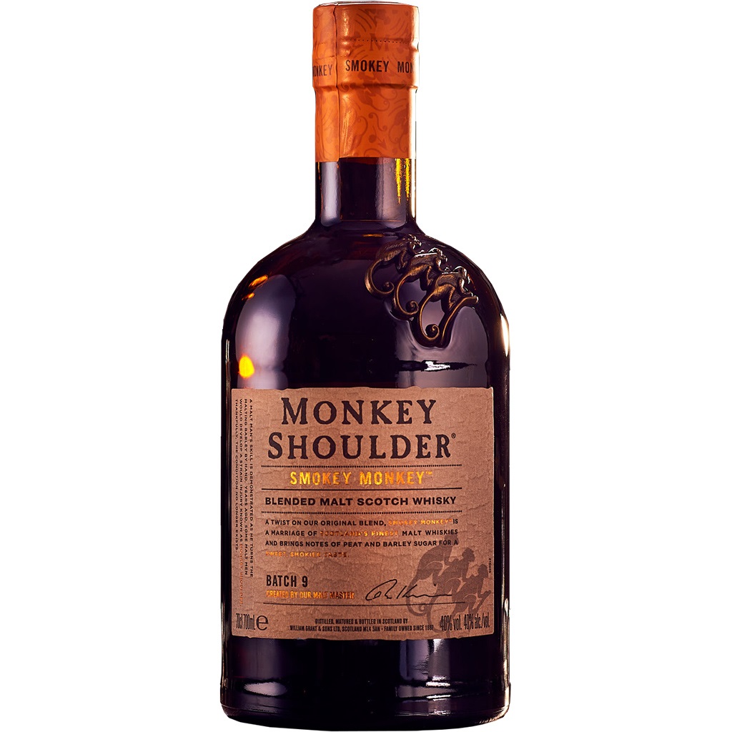 וויסקי מנקי שולדר סמוקי 700 מ"ל