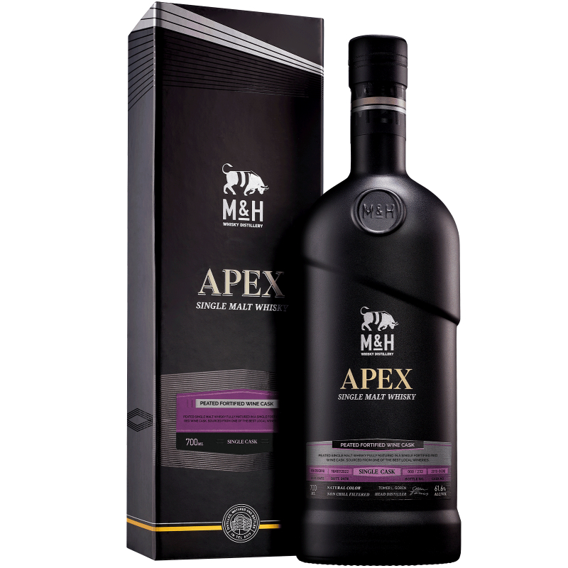 וויסקי מילק אנד האני APEX חבית יין אדום מחוזק ומעושן 700 מ"ל