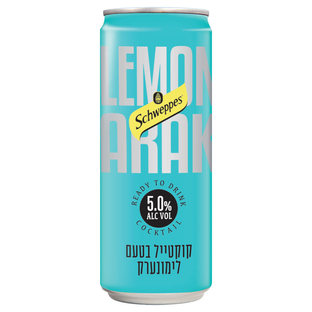 שוופס קוקטייל לימונערק 330 מ"ל פחית