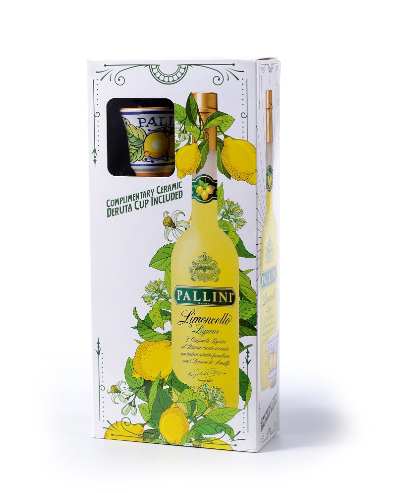 מארז פאליני לימונצ'לו כשר עם כוס 