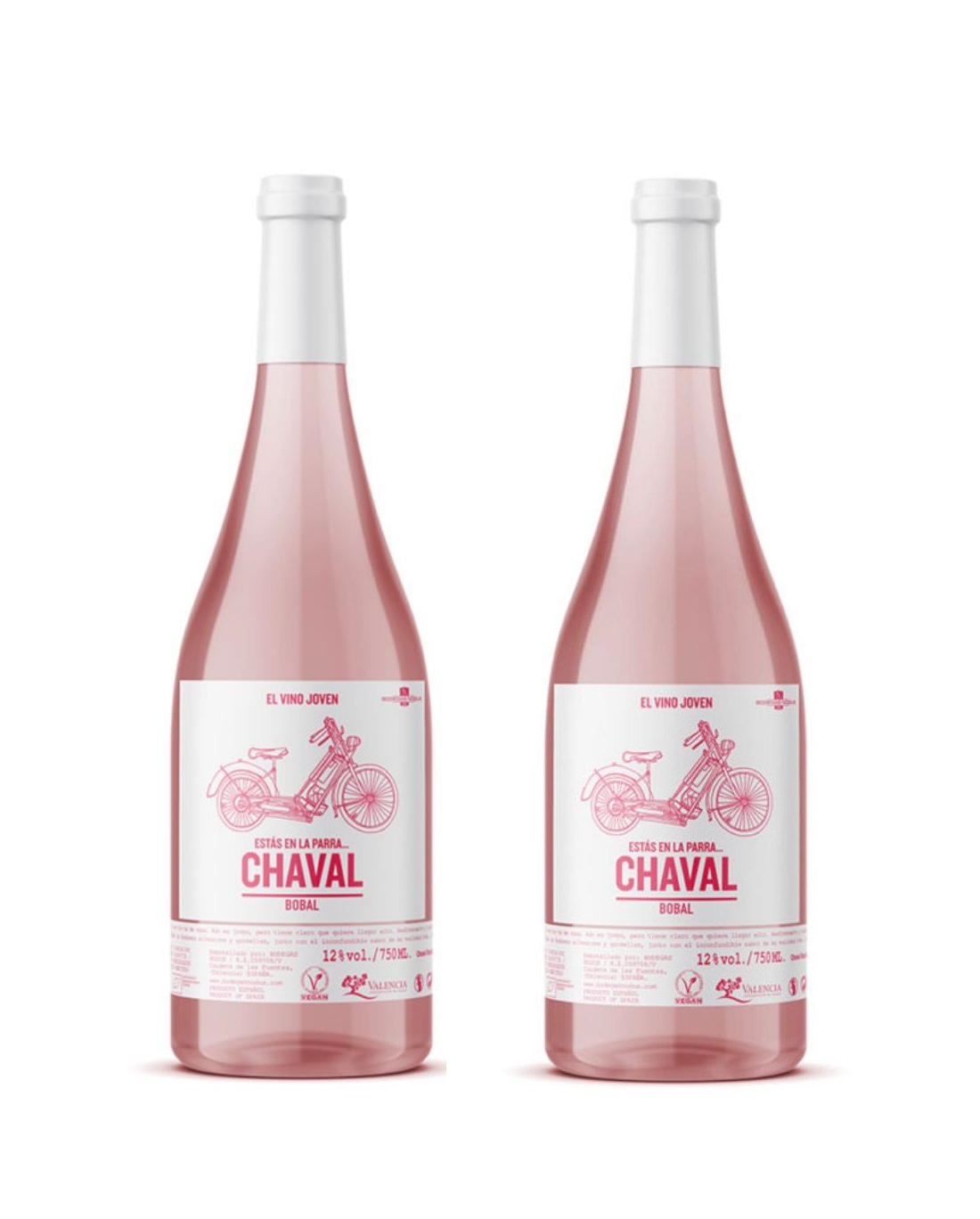 שאבל רוזה 750 מ''ל 2 יח' 