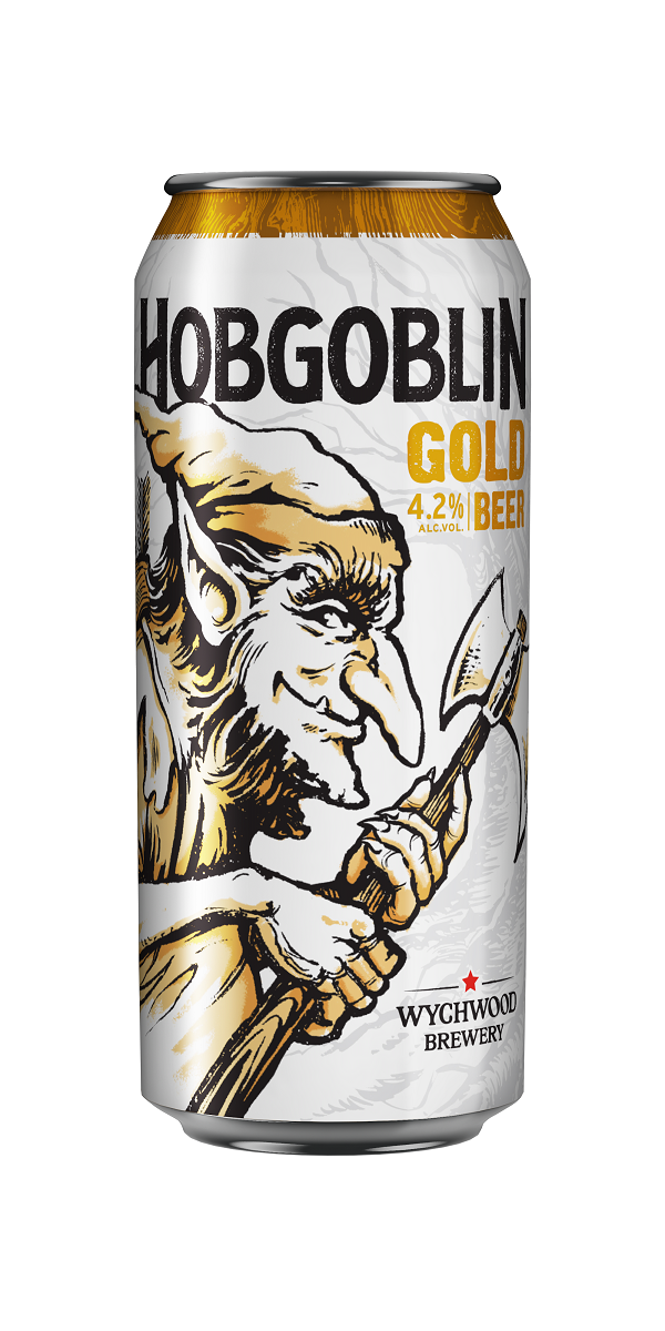 בירה הובגובלין גולד 500 מ''ל פחית