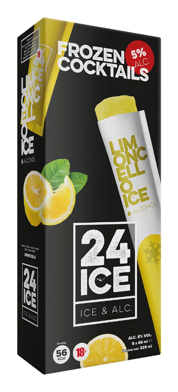 שלוק קוקטייל להקפאה בטעם לימונצ'לו 65 מ"ל 5 יח'  