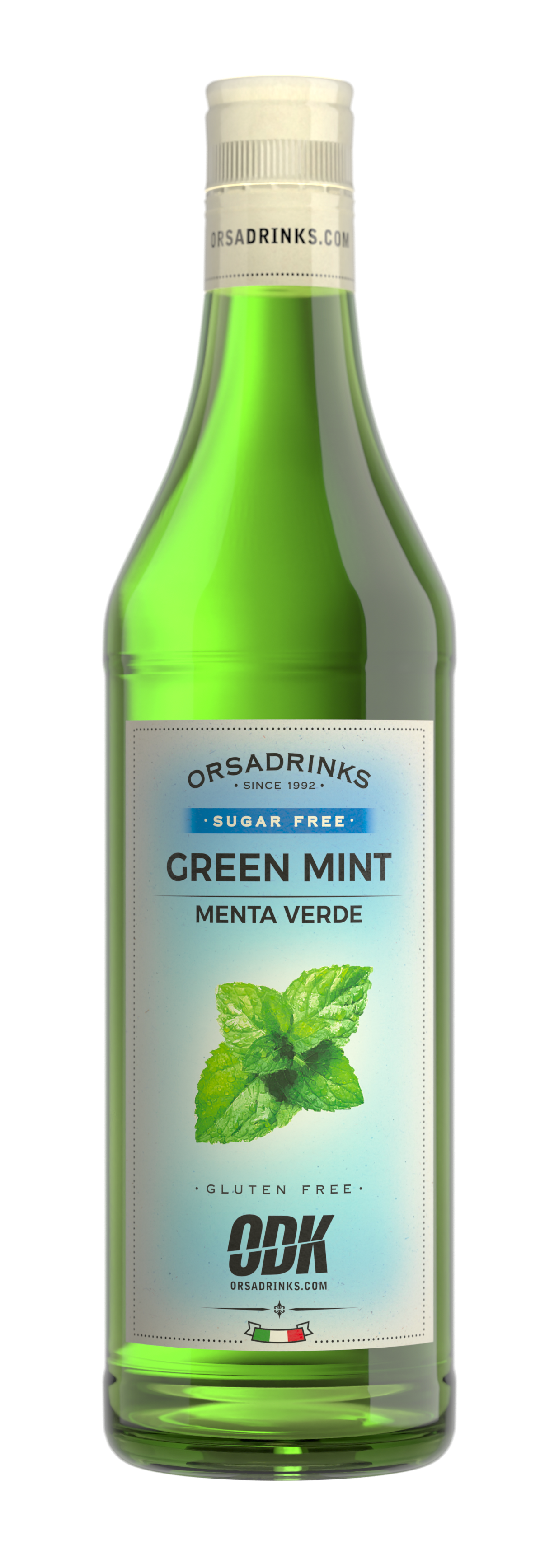 סירופ מנטה ירוקה ללא סוכר כשר 750 מ"ל