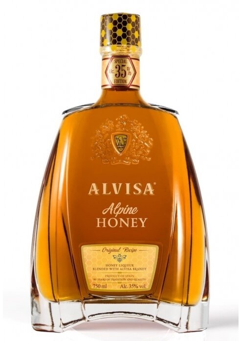 ליקר ברנדי אלביסה דבש 750 מ"ל