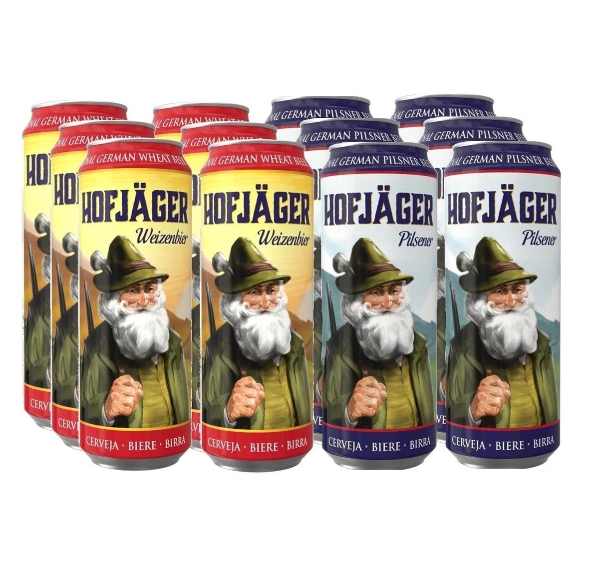 בירה הופייגר פילזנר 12 יח' 