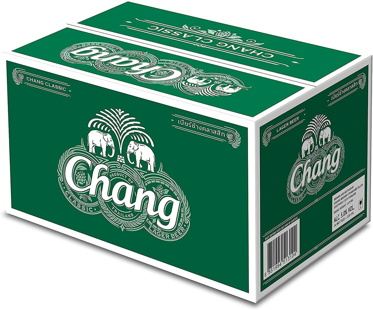  בירה צ'אנג מגש 24 יח' בקבוקים 