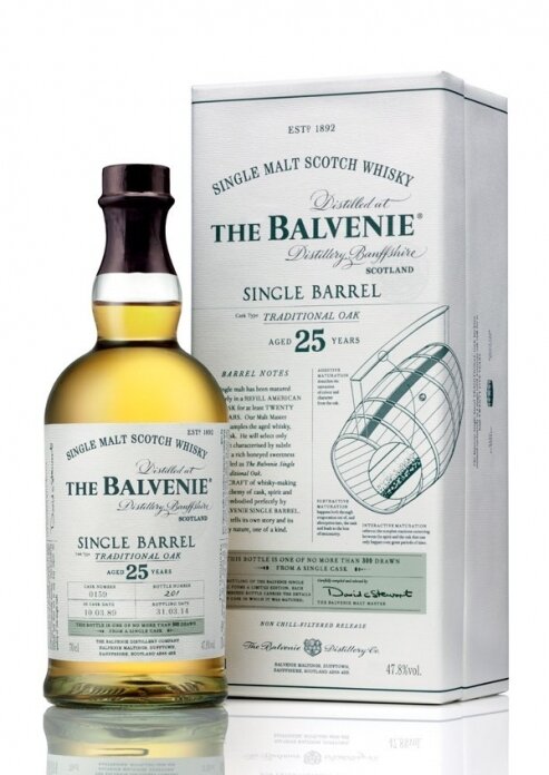 וויסקי בלוויני 25 שנה סינגל בארל 700 מ"ל