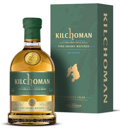 וויסקי קילכומן סינגל מאלט יישן בחביות שרי פינו 700 מ''ל