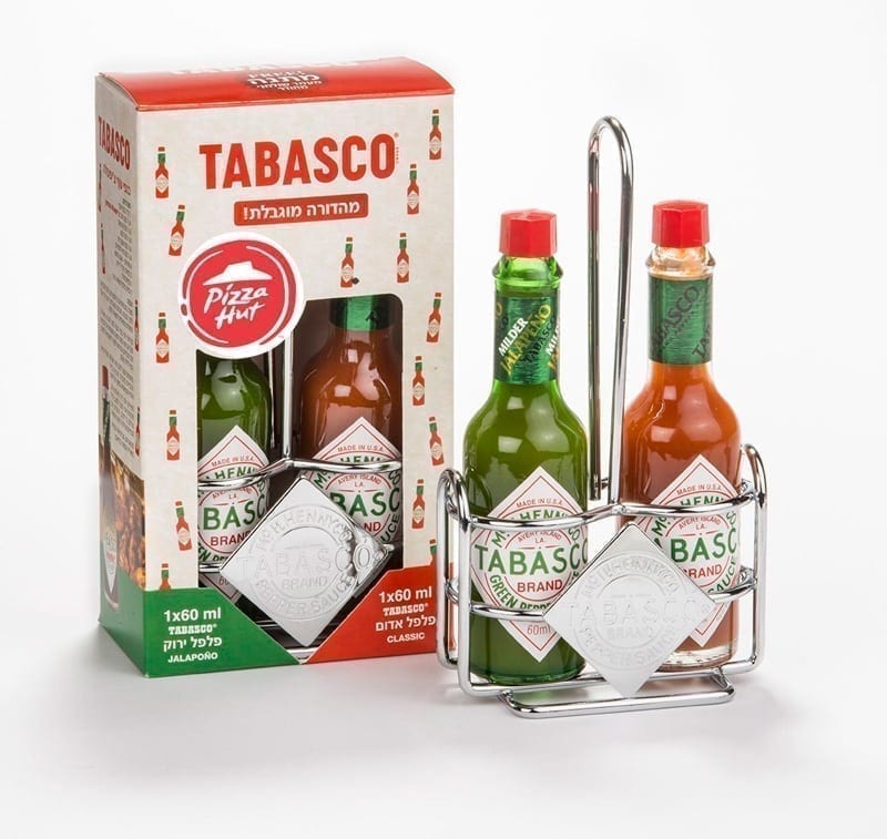 מארז שי טבסקו אדום וירוק 