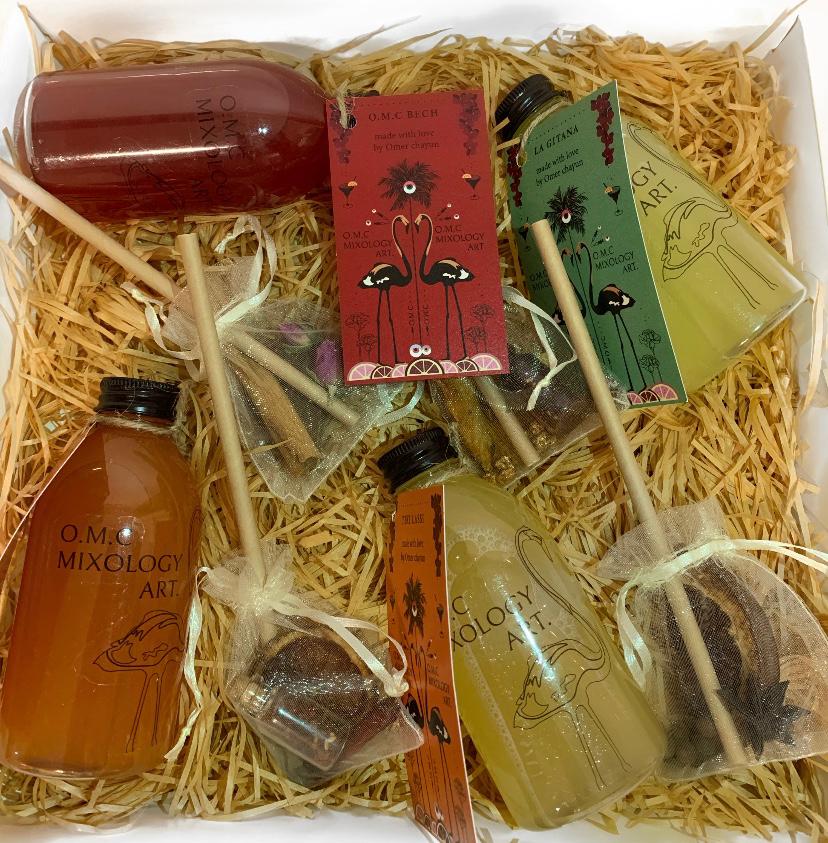 מארז קוקטלים אישיים של שר המשקאות 