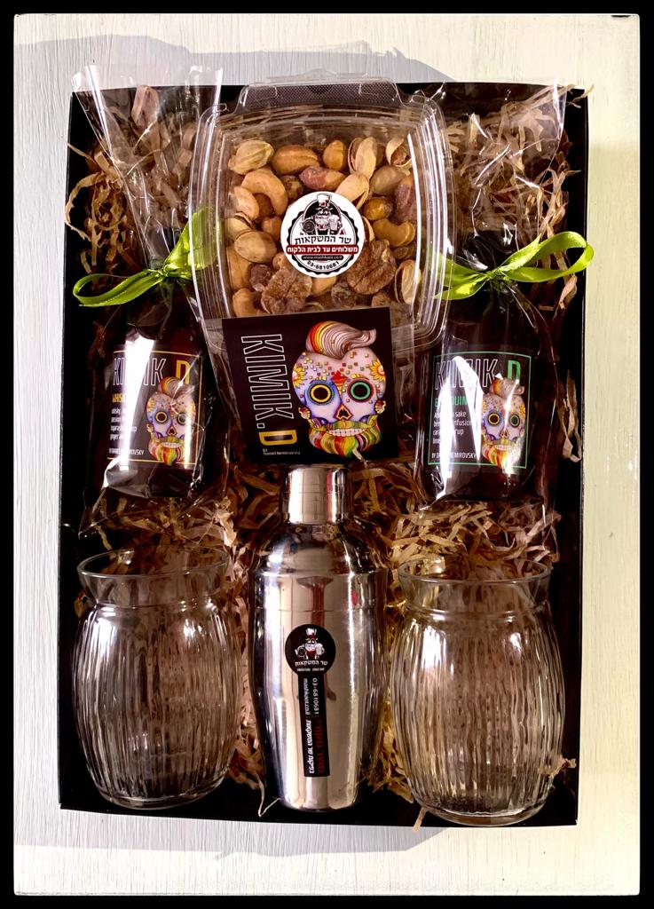 מארז קוקטייל זוגי שר המשקאות