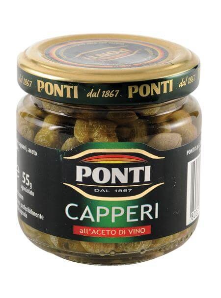 צלפים בחומץ בן יין  95 גר’ 