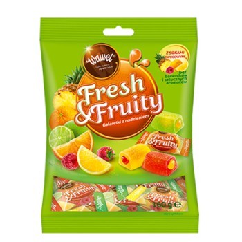 סוכריות WAWEL ג'לי בטעם פירות 160 גרם כשר