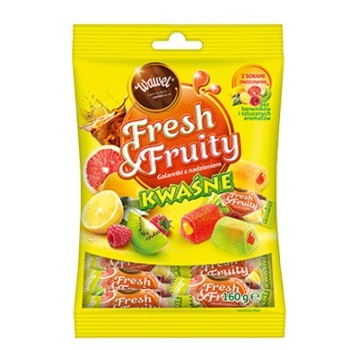 סוכריות WAWEL סוכריות ג'לי בטעמי פירות חמצמצים 160 גרם כשר