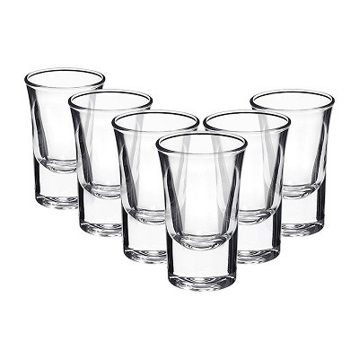 6 כוסות צ'ייסר 21 מ"ל