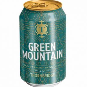 בירה ת'ורנברידג' גרין מאונטיין 330 מ"ל פחית 