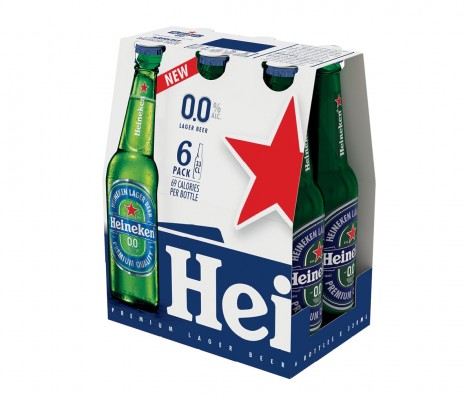 שישייה הייניקן 0.0 330 מ"ל בקבוק 