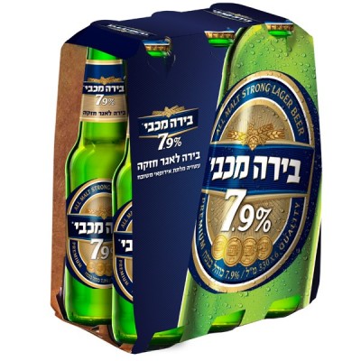שישייה מכבי 7.9 330 מ״ל