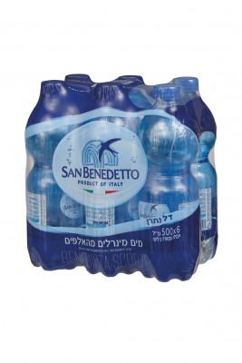 מגש סאן בנדטו פלסטיק 500 מ"ל 24 יח' - יישלח רק כתוספת למשלוח אלכוהול
