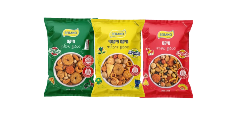 מיקס חטיפי נשנוש SERANO 