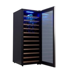 מקרר יין עד  80 בק Galaxy מדפי עץ נשלפים, תצוגה דיגיטלית