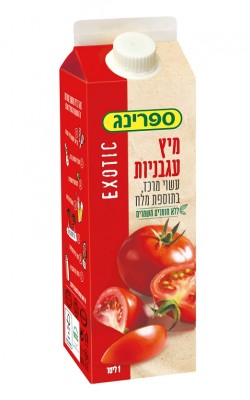 מיץ עגבניות ספרינג ליטר