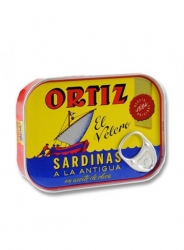 ORTIZ סרדינים בשמן זית 140 גר'