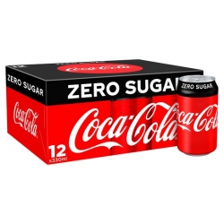  ארגז קולה זירו פחיות 330 מ"ל 12 יח'	- יישלח רק כתוספת למשלוח אלכוהול