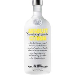  וודקה אבסולוט ציטרון 700 מ"ל	